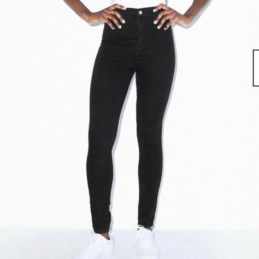 American Apparel easy jean in black